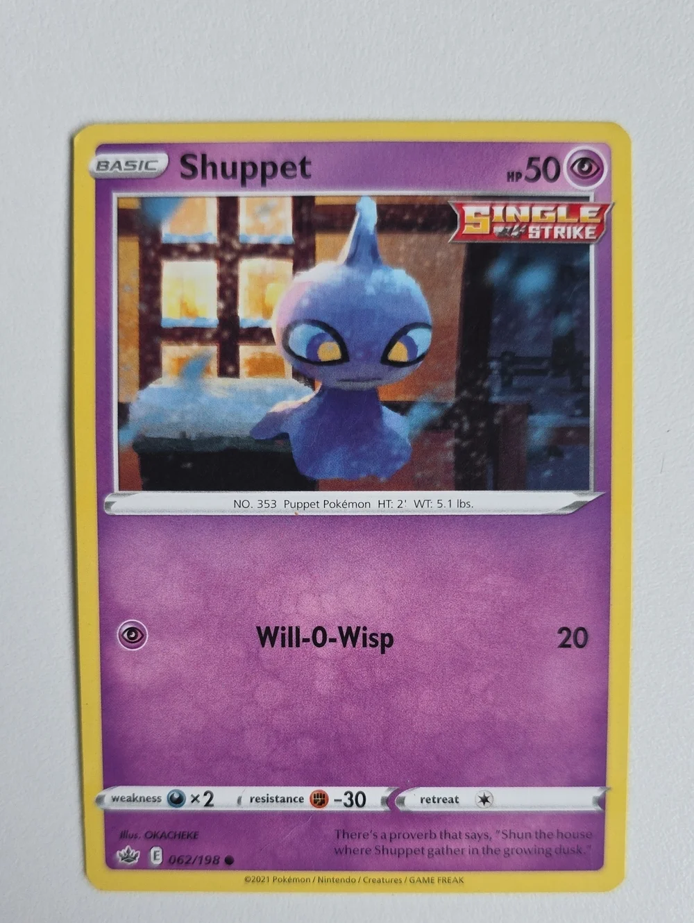 Pokemon Shuppet And Banette Trading Card